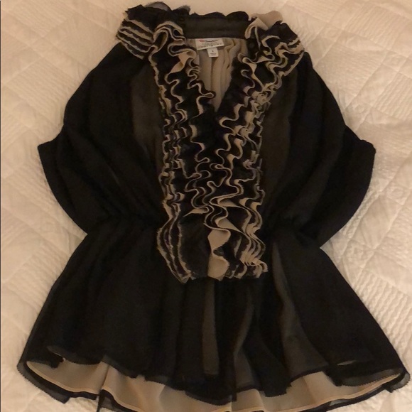 Robert Rodriguez Neiman Marcus Target Ruffled Top - Picture 3 of 5